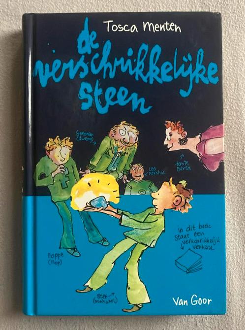 Tosca Menten - De verschrikkelijke steen, Boeken, Kinderboeken | Jeugd | 10 tot 12 jaar, Zo goed als nieuw, Ophalen of Verzenden