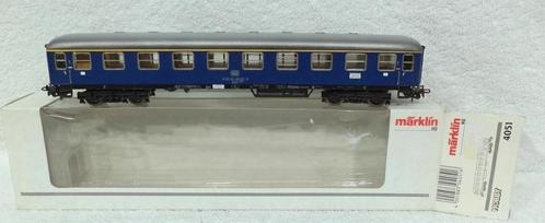 4051 Marklin HO- D-Zugwagen 1e klasse/Voiture passagier 1ier, Hobby en Vrije tijd, Modeltreinen | H0, Zo goed als nieuw, Wagon