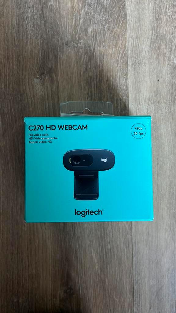 Logitech 960-001063, Computers en Software, Webcams, Zo goed als nieuw, Bedraad, ChromeOS, MacOS, Android, Microfoon, Ophalen