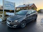 Peugeot 308 1.2i Allure/camera/ledkoplamp/keyless/panodak, Voorwielaandrijving, Stof, 5 deurs, Zilver of Grijs