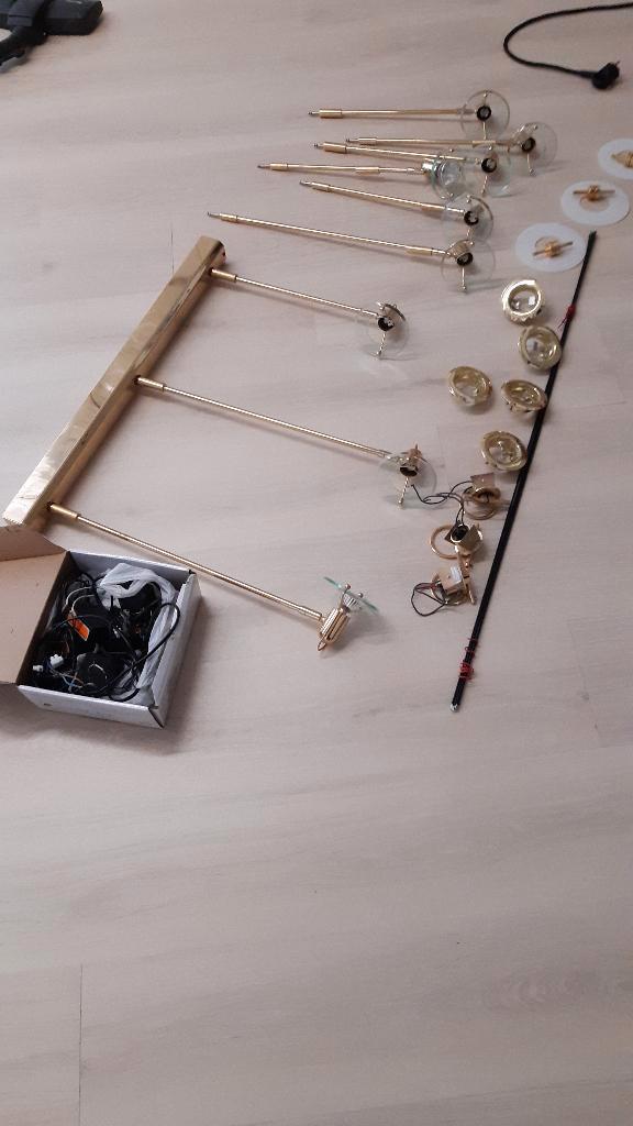 lichtarmaturen, Huis en Inrichting, Lampen | Spots, Gebruikt, Plafondspot of Wandspot, Metaal of Aluminium, Halogeen, Led, Ophalen