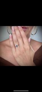 Blauwe saffier ring. Lady Di