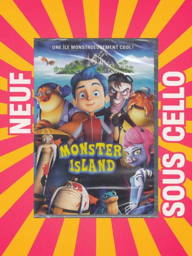 Island of Monsters | Neuf onder cello, Cd's en Dvd's, Dvd's | Tekenfilms en Animatie, Nieuw in verpakking, Ophalen of Verzenden