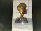 Art deco Vrouwenhoofd, Antiek en Kunst, Ophalen of Verzenden