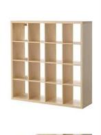 Expedit 4*4 vakken beige, Ophalen, Gebruikt