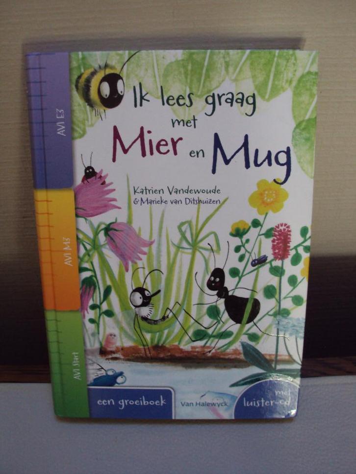 Ik lees graag met Mier en Mug. Groeiboek.    NIEUW !, Boeken, Kinderboeken | Jeugd | onder 10 jaar, Ophalen of Verzenden