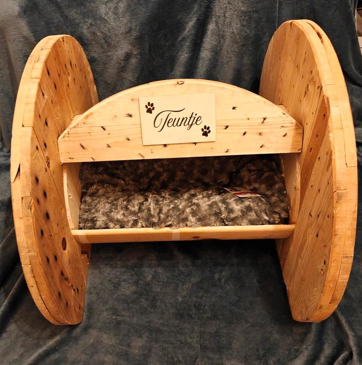 Unieke kattenmand kabelhaspel, Animaux & Accessoires, Paniers pour chats, Neuf, Enlèvement