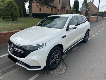 Mercedes eqc 400 4matic amg line, Autos, Achat, Carnet d'entretien, Alcantara, Noir