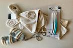 Setje, watjes, mutsen voor baby 3m. Plastiek lepeltjes., Enlèvement, Neuf