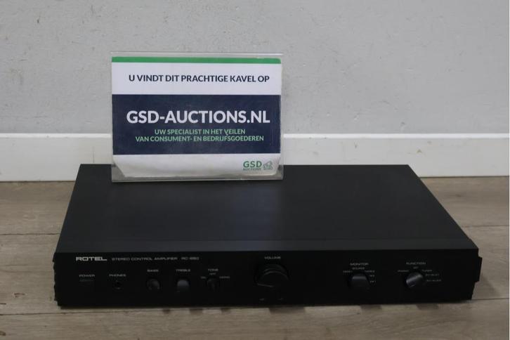 Rotel rc-850 stereo voorversterker, TV, Hi-fi & Vidéo, Amplificateur à lampes