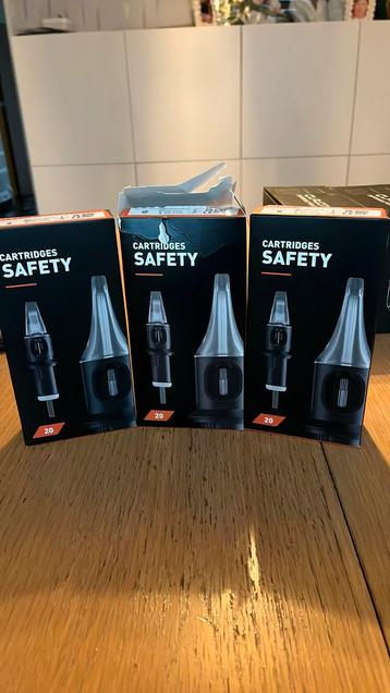 Cartridges safety tattoo naald  beschikbaar voor biedingen