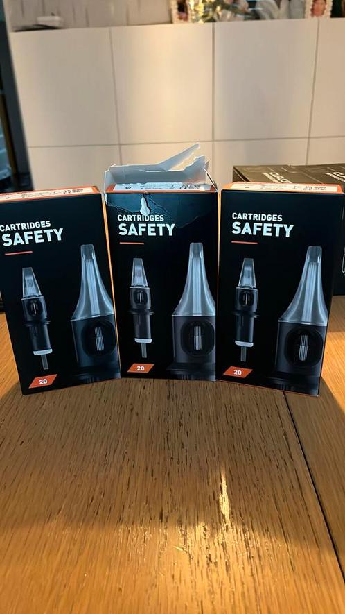 Cartridges safety tattoo naald, Elektronische apparatuur, Blenders, Zo goed als nieuw, Ophalen