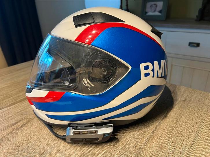 Motorhelm bmw double R maat 54/55, Motoren, Kleding | Motorhelmen, Heren, Integraalhelm, Overige merken, Tweedehands, Ophalen of Verzenden