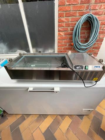 Saro opzetvitrine saladette foodtruck horeca beschikbaar voor biedingen