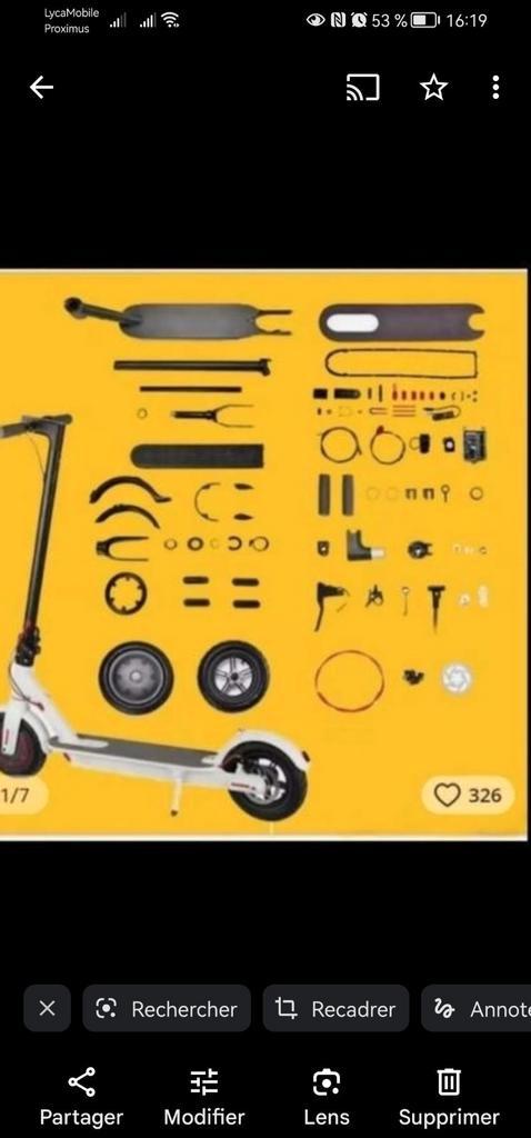 GSM-reparatie van elektrische scooters 0472974160, Fietsen en Brommers, Steps, Zo goed als nieuw, Ophalen of Verzenden