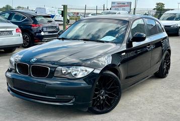 BMW 116i 2L Benzine Sport wagen, Auto's, 90 kW, 1 Reeks, Zwart, Leder