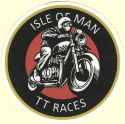 Isle of MAN TT Races sticker #3, Motoren, Accessoires | Stickers, Verzenden