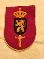 Patch sportif de l'école militaire belge, Collections, Enlèvement ou Envoi, Armée de terre, Emblème ou Badge