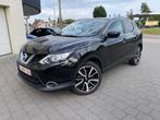 Nissan Qashqai Teckna automaat 1200 cc benzine, Auto's, 4 cilinders, Zwart, Leder, Bedrijf