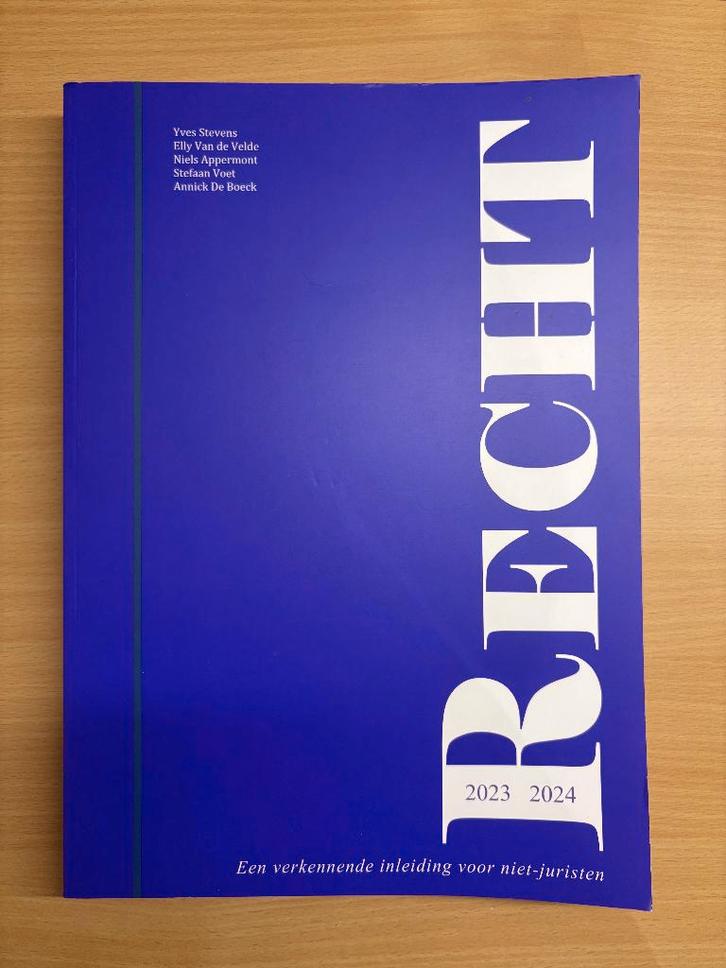 Recht - Studieboek, Boeken, Studieboeken en Cursussen, Gelezen, Hoger Onderwijs, Gamma, Verzenden