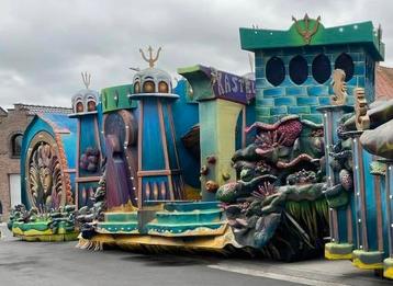 Prachtige grote carnavalswagen te koop na 15 februari !!!