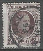 Belgique 1921/1927 - Yvert/OBP 196 - Roi Albert I. (ST), Envoi, Oblitéré, Maison royale