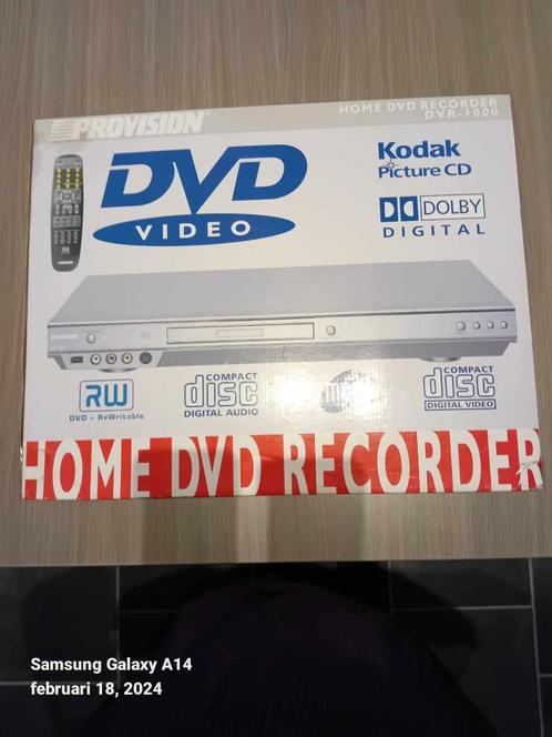 DVD-Recorder/speler, TV, Hi-fi & Vidéo, Lecteurs DVD, Comme neuf, Enregistreur DVD, Autres marques, Enlèvement