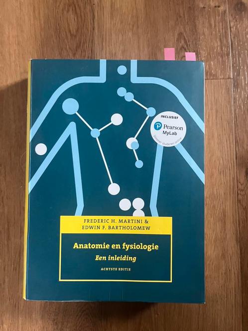 Anatomie en fysiologie, 8e editie met MyLab NL, Boeken, Schoolboeken, Zo goed als nieuw, Nederlands, Ophalen of Verzenden