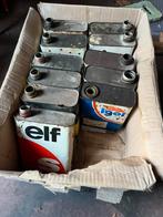 Collectie oude olieblikken, Verzamelen, Ophalen of Verzenden, Gebruikt