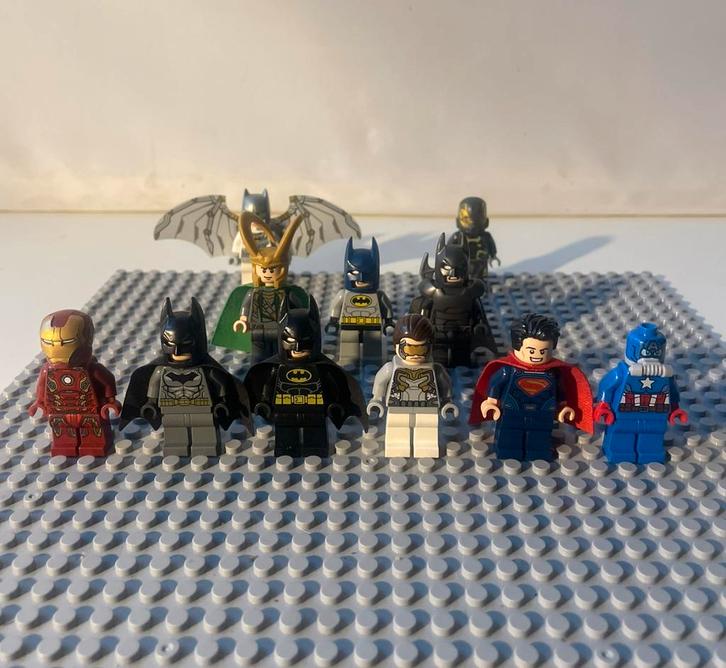 11 Lego Superheroes Minifiguren Lot, Kinderen en Baby's, Speelgoed | Duplo en Lego, Zo goed als nieuw, Lego, Losse stenen, Ophalen of Verzenden
