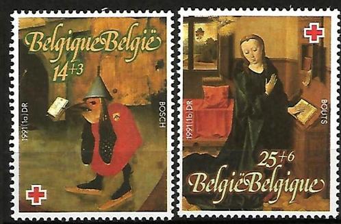 1991 Verschillende reeksen**  (tussen 2398 en 2438) Postfris, Postzegels en Munten, Postzegels | Europa | België, Postfris, Orginele gom
