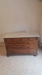 Commode en bois, Maison & Meubles, Armoires | Commodes, 5 tiroirs ou plus, Moins de 100 cm, 100 à 150 cm, Enlèvement