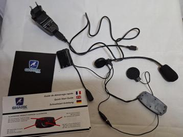 système de communication bluetooth pour casque moto SHARK 