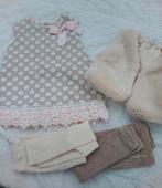 Nieuw kleedje met gilet en 2 leggings, Enlèvement, Neuf, Rochy, Fille