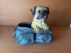Plantenpotje Mops, Ophalen of Verzenden, Nieuw, Kunststof, Binnen
