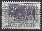 Nederland 1952 - Yvert 574 - 100 Jaar P.T.T. - 2 c. (ST), Timbres & Monnaies, Timbres | Pays-Bas, Affranchi, Envoi