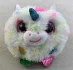 Ty TyPuff Beanie Boo Harmonie Eenhoorn Unicorn knuffel 7 cm, Gebruikt, Verzenden