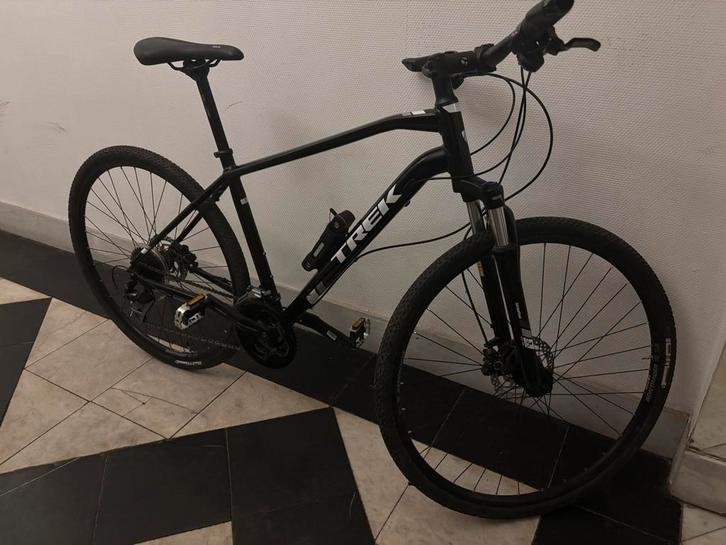 Vélo Trek dual 3 hybride taille L, Fietsen en Brommers, Fietsen | Heren | Sportfietsen en Toerfietsen, Zo goed als nieuw, Overige merken