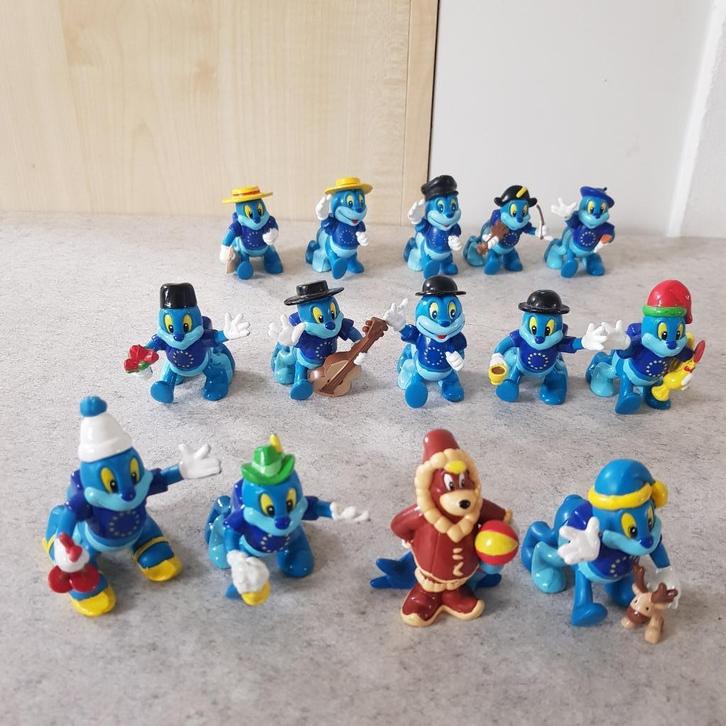 Sirius figuren, Europes mascottes rupsen, Collections, Personnages de BD, Enlèvement ou Envoi