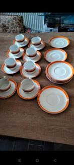 Vintage koffieservies, Ophalen