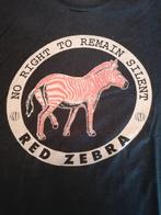 Red Zebra t shirt, Vêtements | Hommes, T-shirts, Porté, Taille 56/58 (XL), Enlèvement ou Envoi