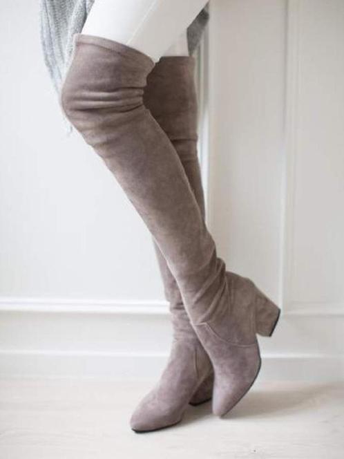 Goodnight Macaroon Over The Knee Boots, Vêtements | Femmes, Chaussures, Neuf, Bottes hautes, Beige, Enlèvement ou Envoi