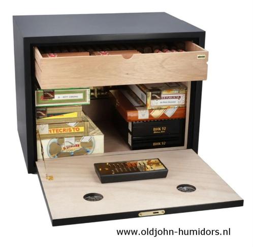 h184 ADORINI  HUMIDOR KABINET HABANA DELUXE 550 SIGAREN, Collections, Articles de fumeurs, Briquets & Boîtes d'allumettes, Neuf