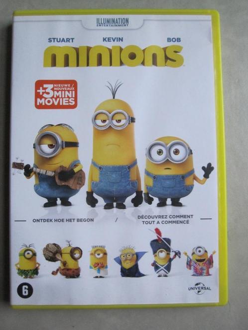 Minions (2014), Cd's en Dvd's, Dvd's | Tekenfilms en Animatie, Zo goed als nieuw, Amerikaans, Tekenfilm, Vanaf 6 jaar, Ophalen of Verzenden
