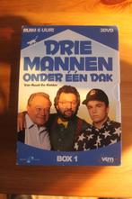 Drie mannen onder één dak      Box 1 + box2    gehandtekend, Cd's en Dvd's, Alle leeftijden, Ophalen of Verzenden, Zo goed als nieuw