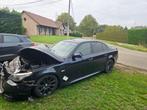 BMW 520d 2007 met ongevalschade, Auto diversen, Ongevalwagen, Zwart, Ophalen, Automaat, Break