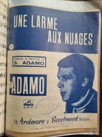 adamo lot de partition, Musique & Instruments, Partitions, Utilisé, Enlèvement ou Envoi