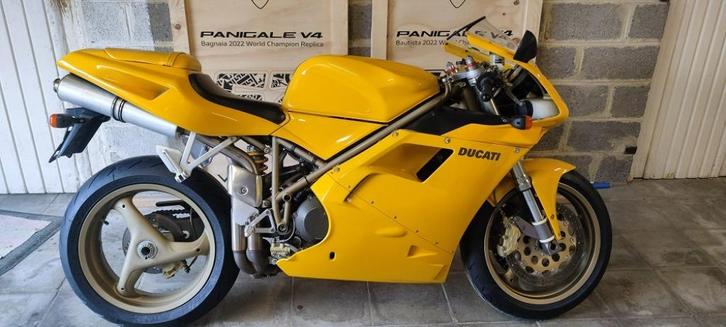 Ducati 916 Jaune, Motoren, Motoren | Ducati, Particulier, Super Sport, meer dan 35 kW, 2 cilinders, Motorrijbewijs A, Ophalen