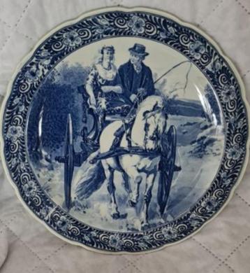 Wandbord sierbord Delfs blauw Royal Sfinks Petrus Ragout beschikbaar voor biedingen