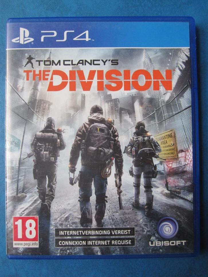 Tom Clancy´s The Division (PS4), Games en Spelcomputers, Games | Sony PlayStation 4, Zo goed als nieuw, Shooter, 3 spelers of meer